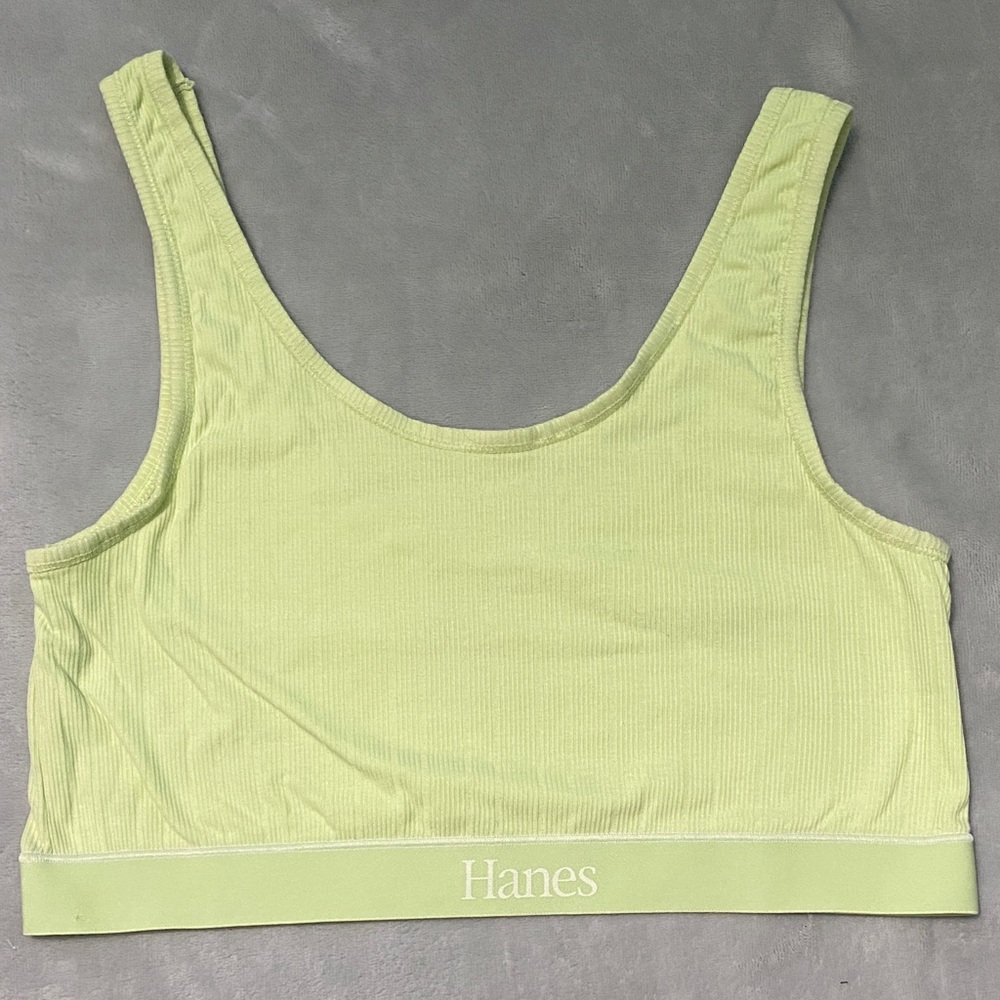 Neon Green Sports Bra